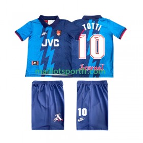 Maillot de Foot Arsenal TOTTI 10 1995 Retro Enfant Exterieur 1996